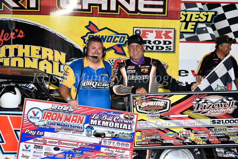 Dale McDowell cruises to Lil Bill Corum Memorial win Tazewell